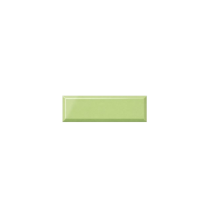 RIBESALBES Bisel Pistacho Brillo 10x30 | 1,29 m²(lot)
